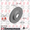 Zimmermann Brake Disc - Standard/Coated, 610119920 610119920